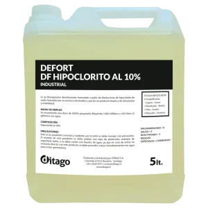 DEFORT HIPOCLORITO AL 10% 5 LT