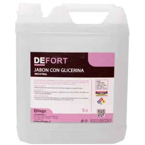 DEFORT JABON CON GLICERINA NEUTRO 5 LT
