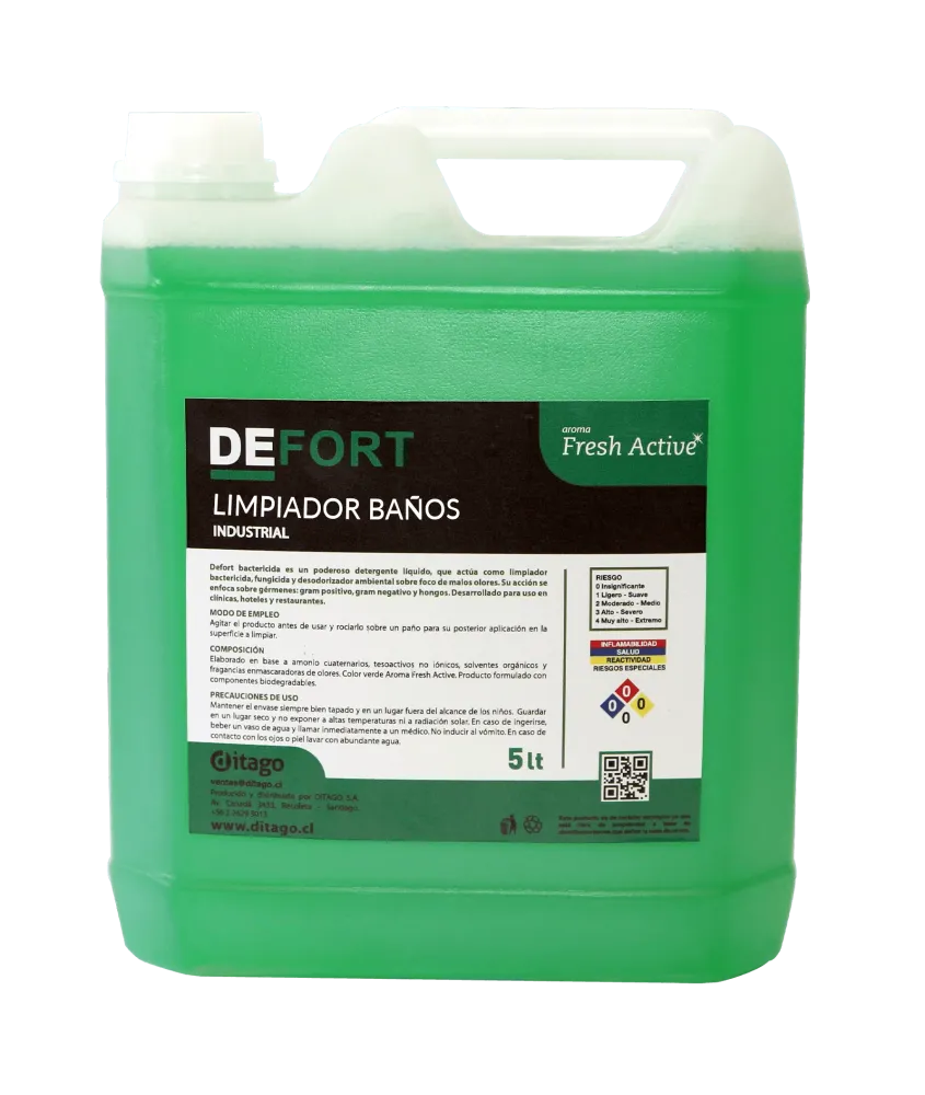 DEFORT LIMPIADOR DE BAÑOS 5 LT