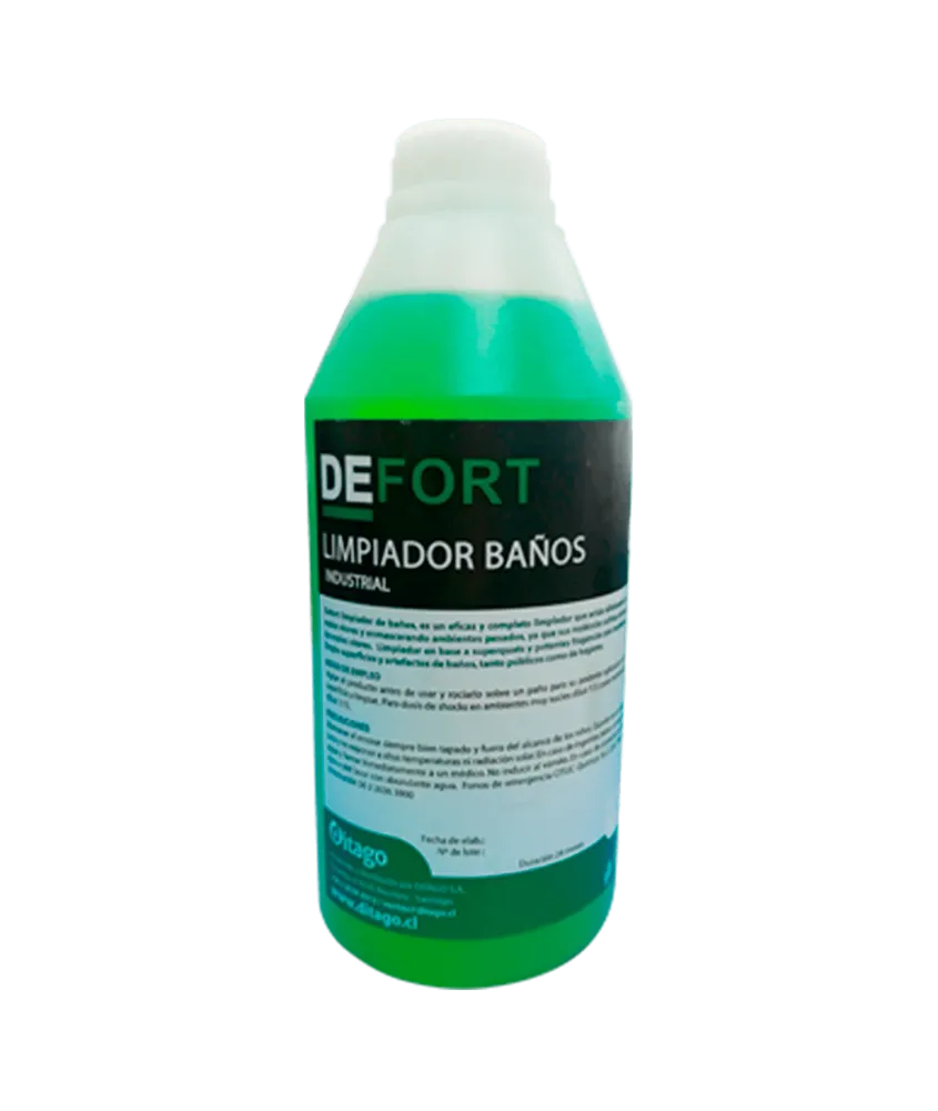 DEFORT LIMPIADOR DE BAÑOS 1 LT