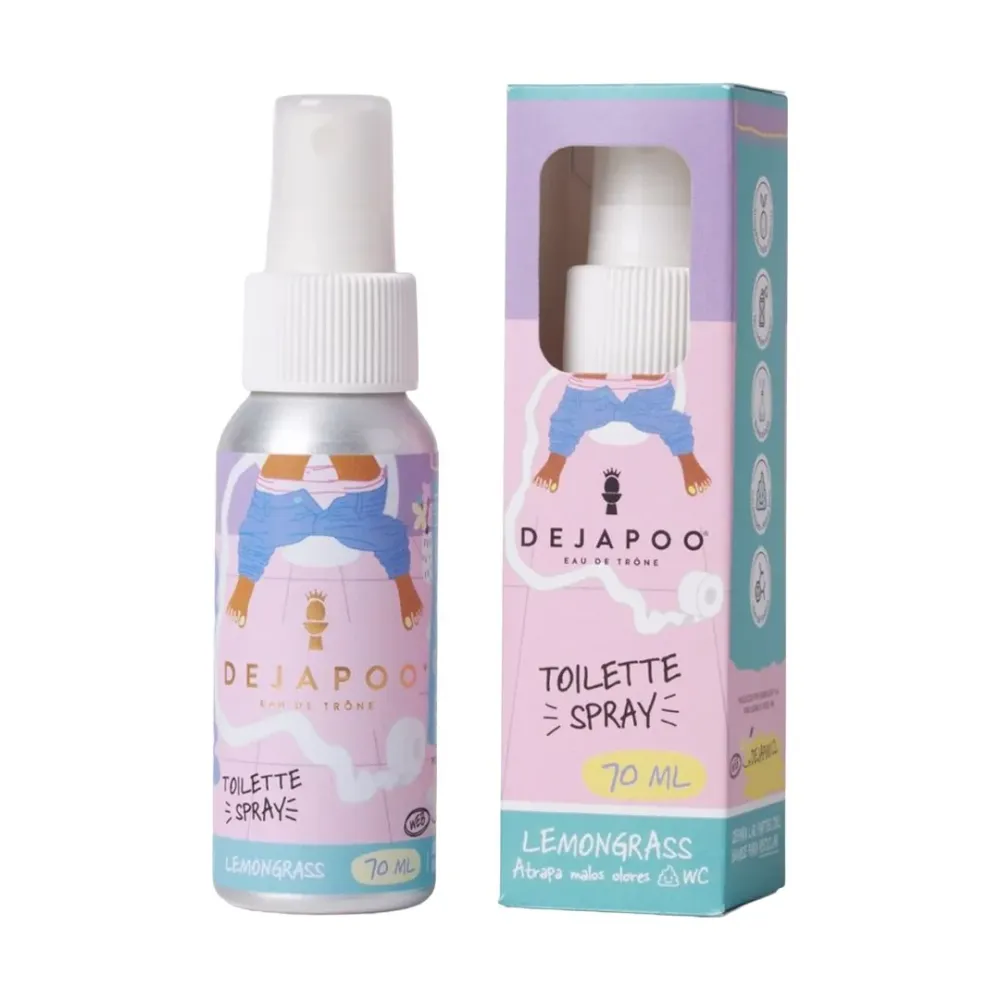 Neutralizador de Olores WC Lemon Grass Dejapoo 70 ml