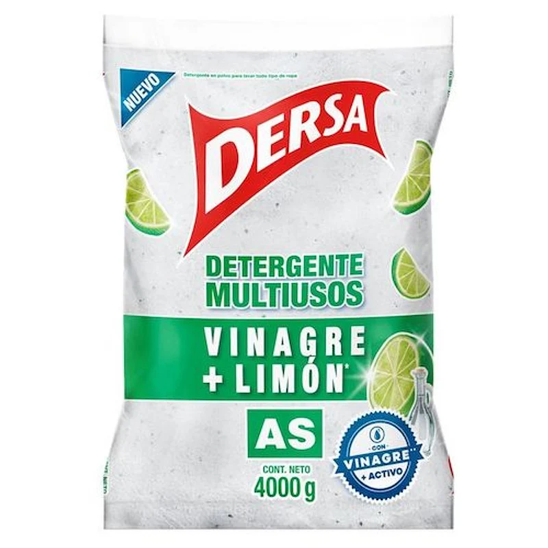 Detergente AS 4000 gr Vinagre Limon Dersa