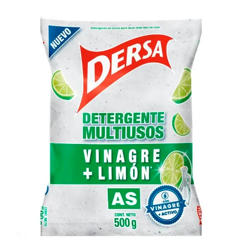 Detergente AS 500 gr Vinagre Limon Dersa