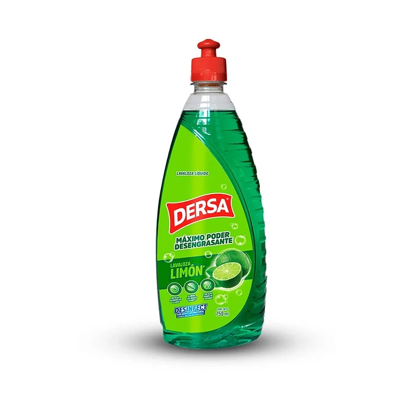 Lavaloza Liquido Dersa 750 ml Limon