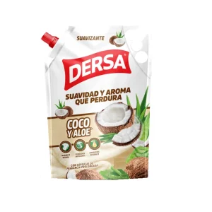 Suavizante Dersa 800 ml Doypack Coco y Aloe