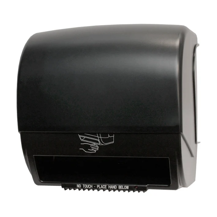 Despachador toalla automático Mini, Negro medidas alto 29.21 cm,ancho 29.21 cm y profundiad 19.68 cm