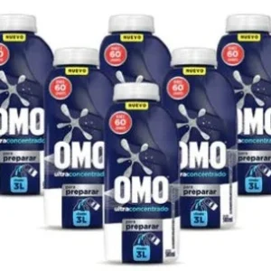 Detergente Liquido para Diluir Ultra Concentrado Omo 6 x 500 ml