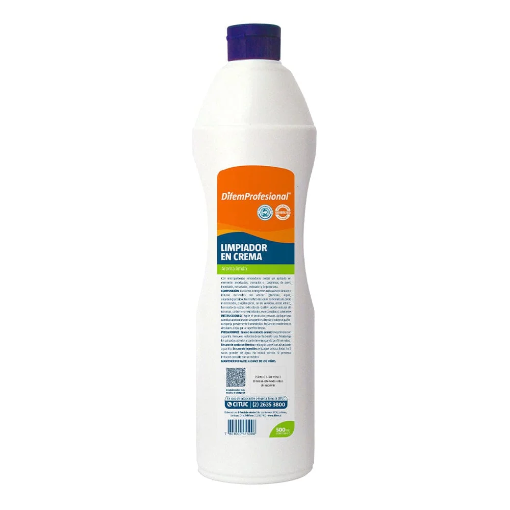 Limpiador Crema 750 Gr DIFEM PROFESIONAL