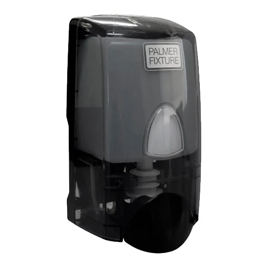 DISPENSADOR PULSADOR 1 LT NEGRO P/JABON LIQUIDO O GEL ANTIBACTERIAL RELLENABLE