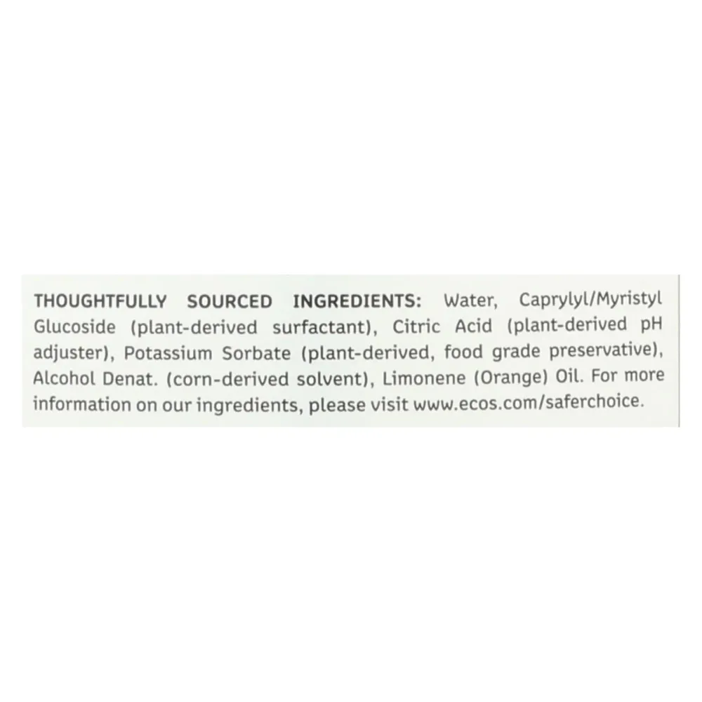 Limpiador en aerosol Earth Friendly Orange Plus - Caja de 6 - 22 fl oz (paquete de 6)