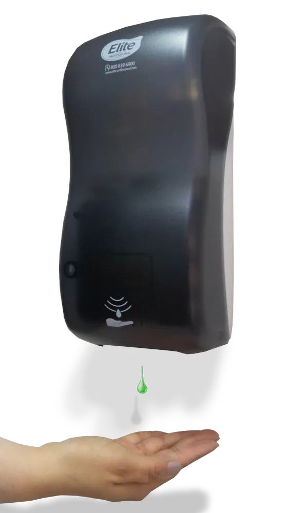ELITE PRO DESP AUTOMATICO CON SENSOR JABÓN/GEL 900 ML C/ LLAVE (SAN JAMAR)