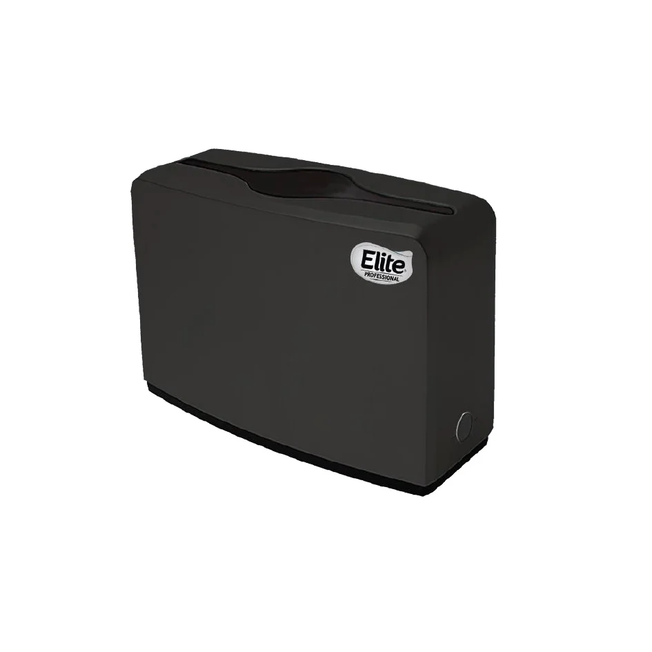 ELITE PRO DESP TOALLA INTERDOBLADA NEGRO P/MESA USA TI2100