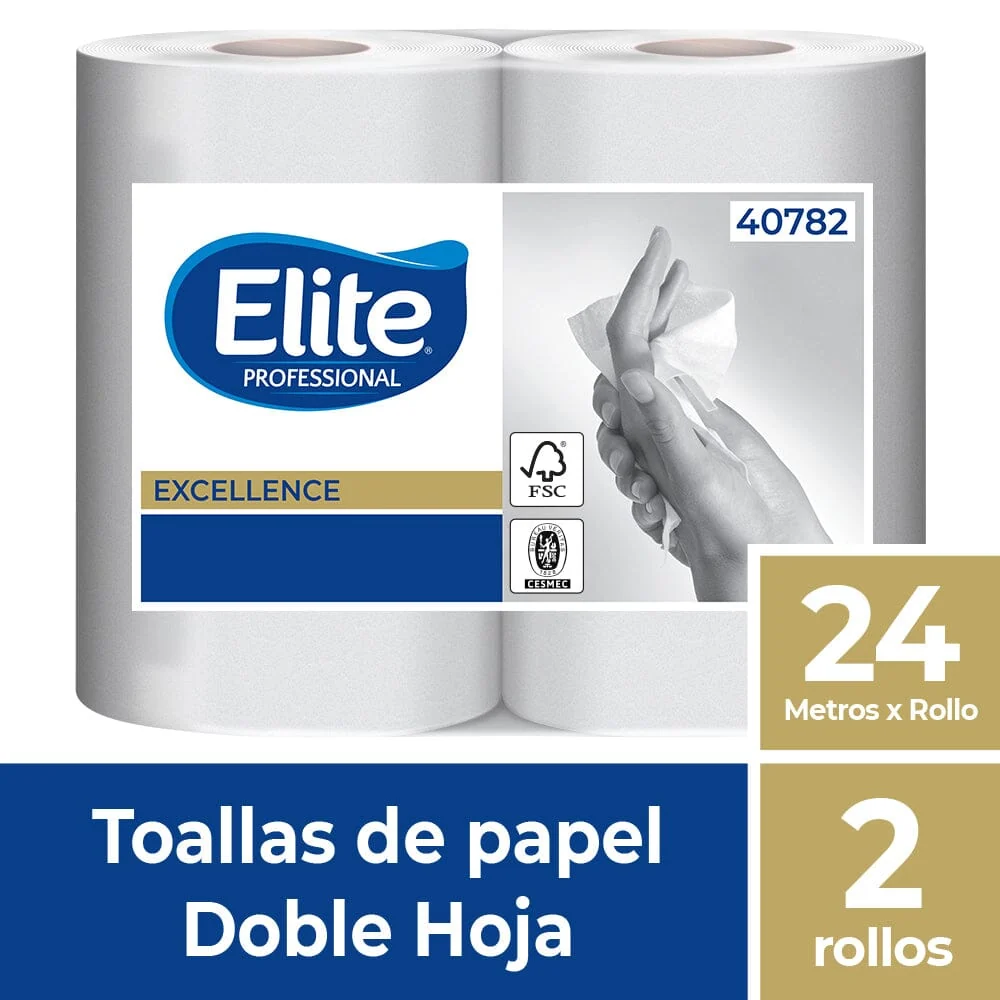 Toalla Excellence Doble Hoja 24 M X 2 ELITE PROFESSIONAL
