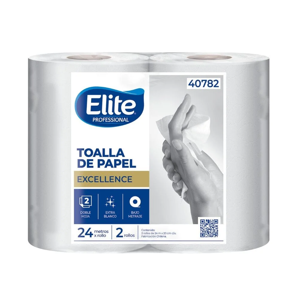 Toalla Excellence Doble Hoja 24 M X 2 ELITE PROFESSIONAL