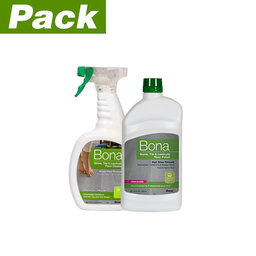 Limpiador + Abrillantador Pisos Duros Bona 946 ml C/u Enko