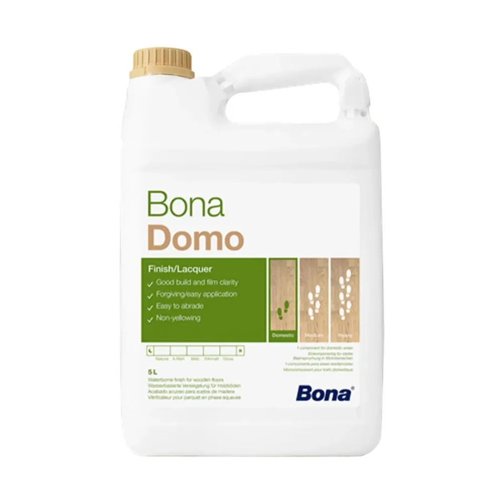 Vitrificante para Pisos Madera Base De Agua Mate Bona Domo 5 Lt Enko