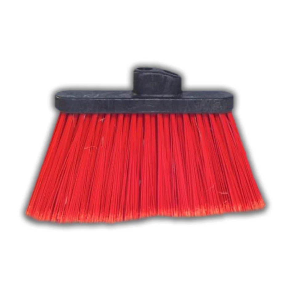 ESCOBA ANGULAR 6"" EN PVC ROJO P/ BARRIDO POLVOS FINOS