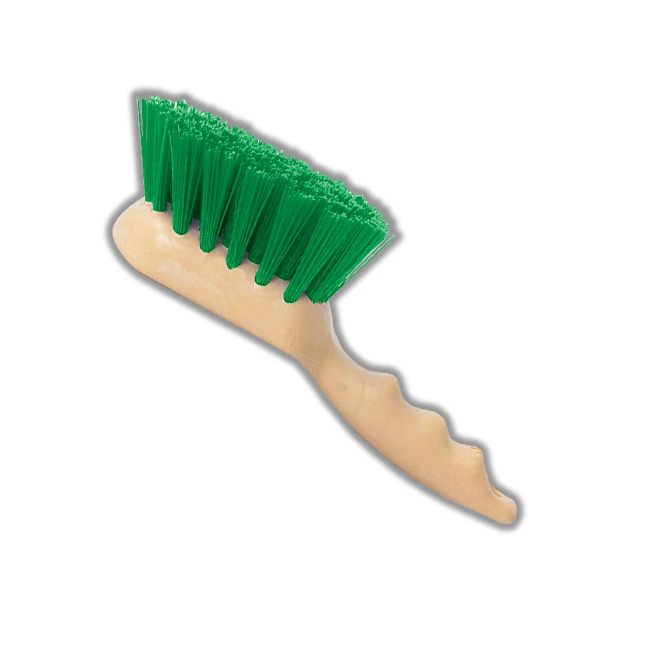 ESCOBETA MULTIUSOS MANGO CORTO EN POLIPROPILENO VERDE