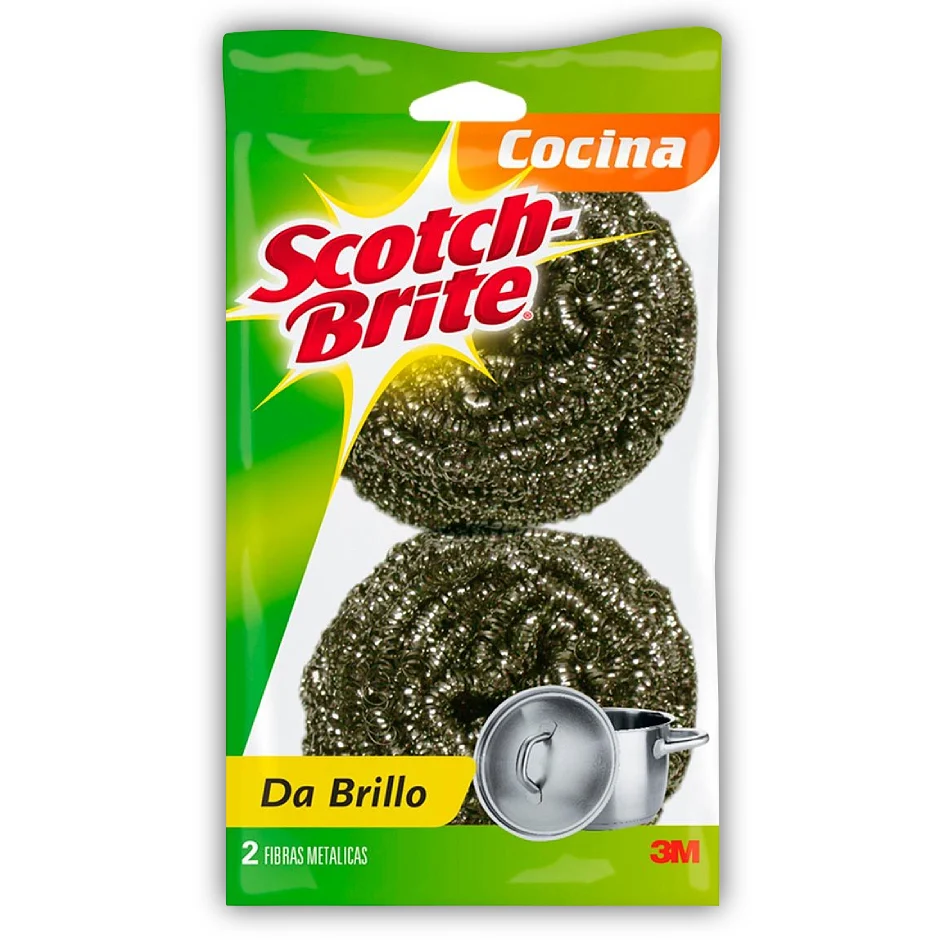 Espiral Metálica 2 pack MARCA SCOTCH BRITE