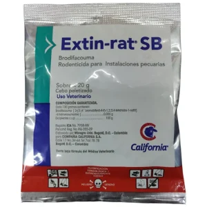Veneno Para Ratones Extin Rat 20 Gr