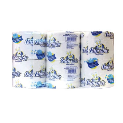 Bulto papel higiénico Adorable 550H/6R/8P - SCG Fabrica de Papel San Francisco