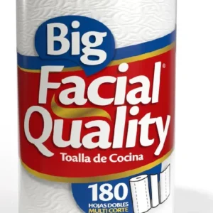 Caja Toalla de Cocina Big Facial Quality 180H/24P - SCG Fabrica de Papel San Francisco