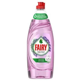 FAIRY NATURALS LÍQUIDO PARA LAVAVAJILLAS CON AROMA 100% NATURAL DE LAVANDA Y ROMERO 650 ML