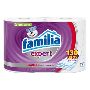 Papel Higienico Familia Expert 4 Unidades