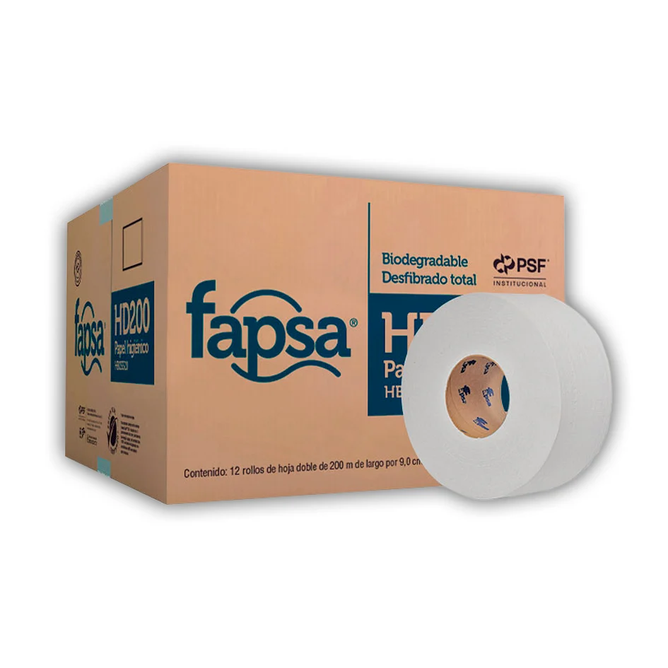 FAPSA 200 MTS PAPEL HIG H/D 12 PZAS 9 CMS