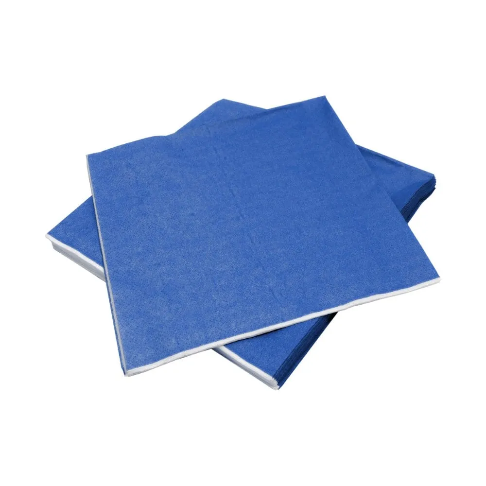 Servilleta Mesa Lisa 33x33 Azul 20 Un FECO