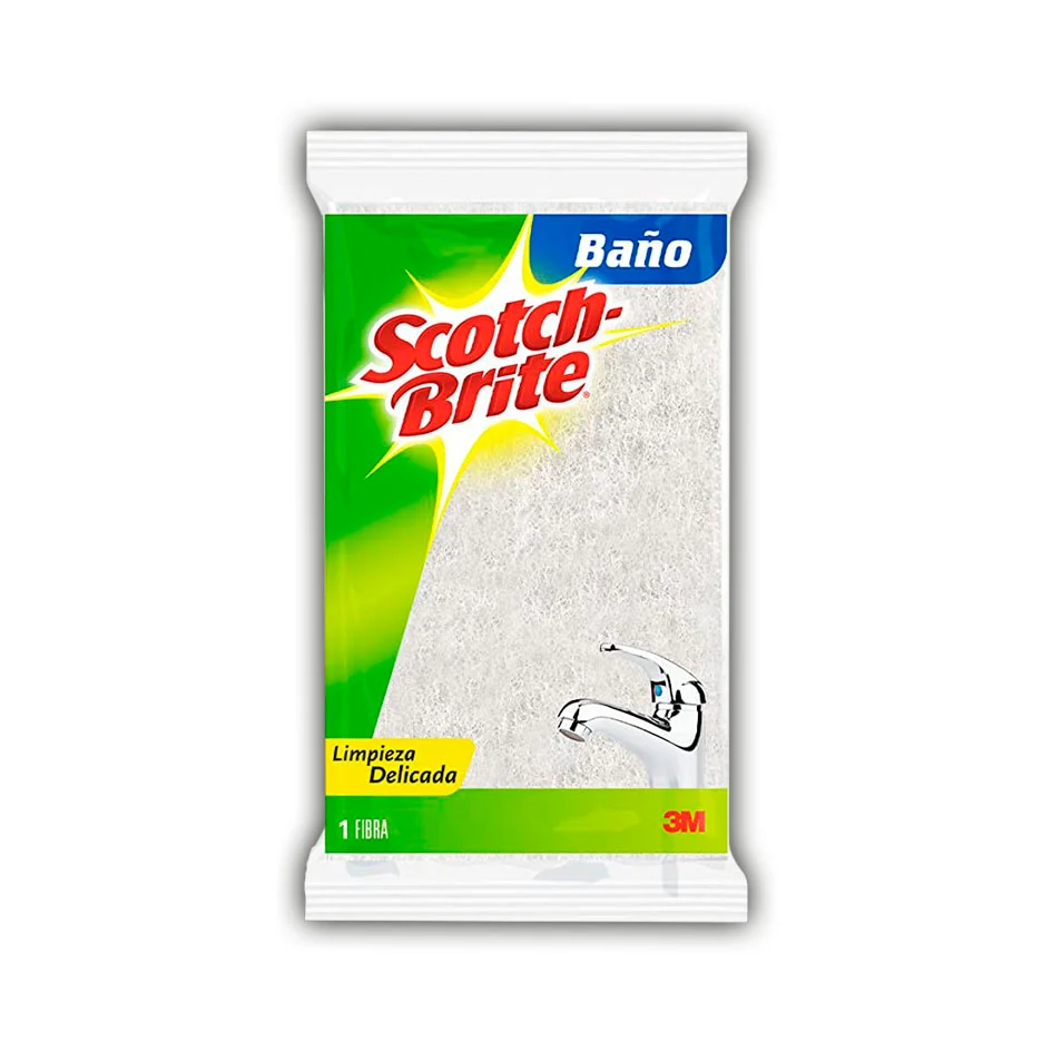 FIBRA DE BAÑO Y AZULEJOS SCOTCH BRITE
