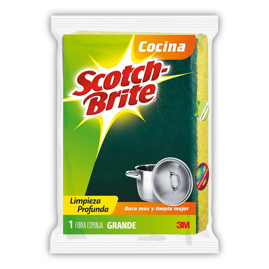 Fibra Esponja Grande Aroma Limón