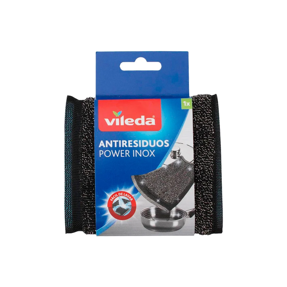 FIBRA INOX VILEDA VENTA POR PIEZA CAJA CON 24 PIEZAS
