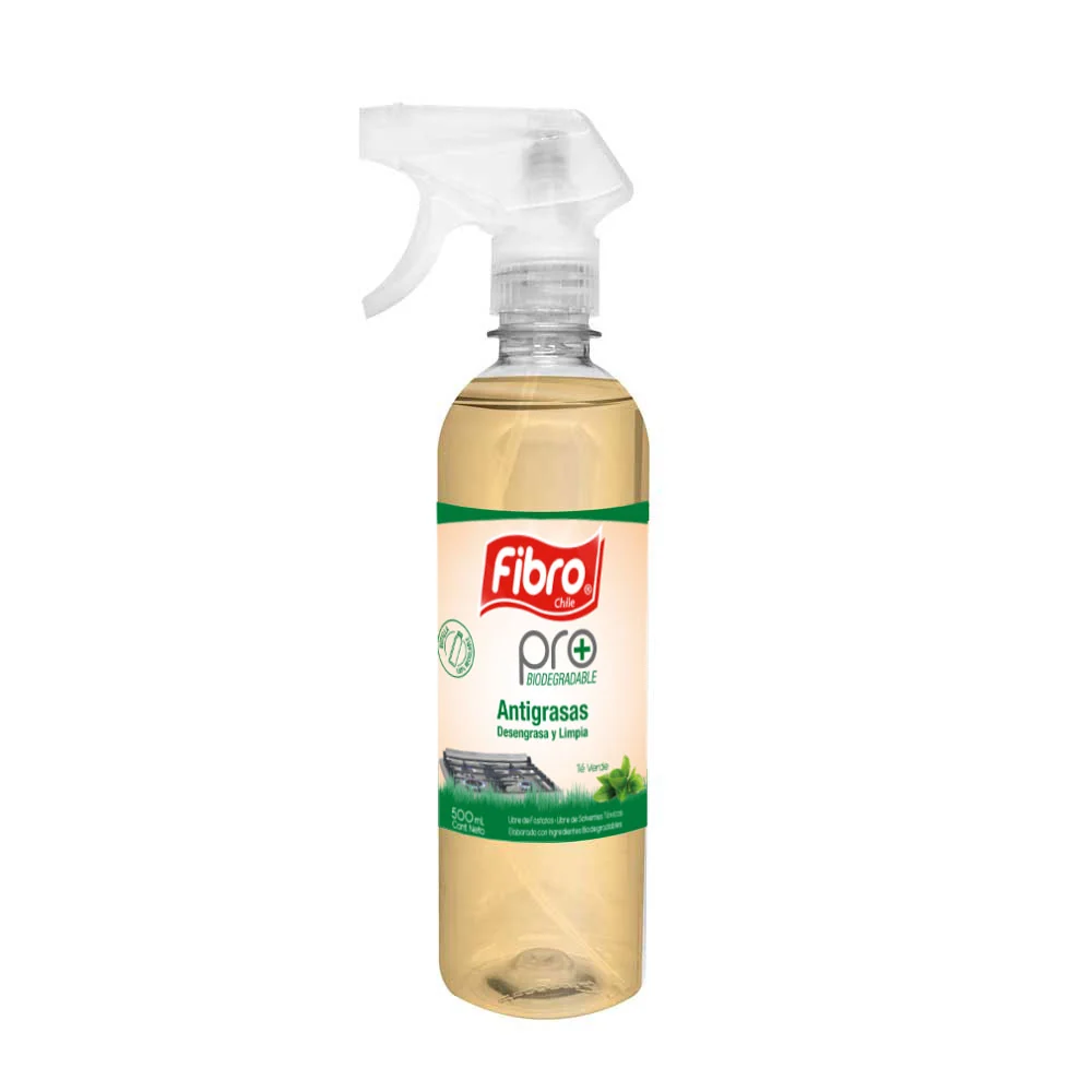 Limpiador Antigrasa Gatillo Bio 500 Ml FIBRO