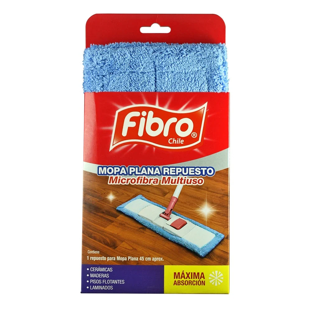 Mopa Microfibra Repuesto Multiuso Sin Mango FIBRO