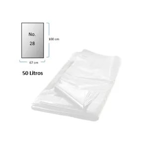 Bolsa Basura Calibre 28 5 Unidades Color Blanca Generico