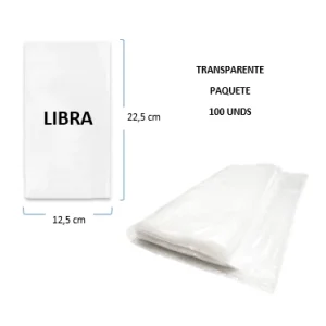 Bolsa Transparente Libra x 100 Generico