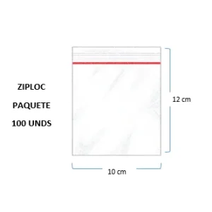 Bolsa Ziploc 10 x 12 Generico