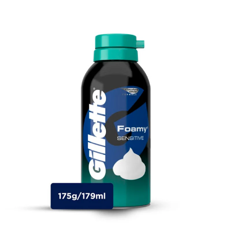 ESPUMA GILLETE 175G FOAMY SENSITIVE GILLETTE