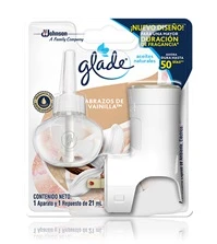 Ambientado Glade Electrico Vainilla + Aparato Oferta