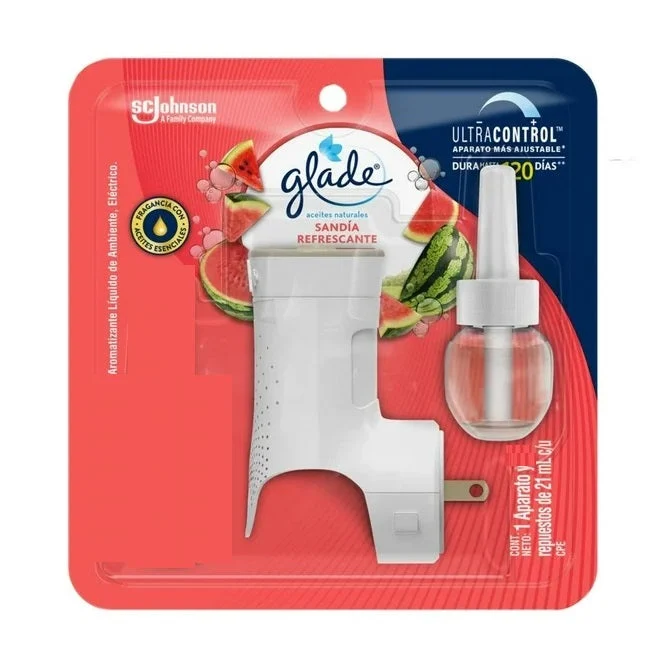 Ambientador Glade Electrico Sandia Edicion Limitada + Aparato Oferta