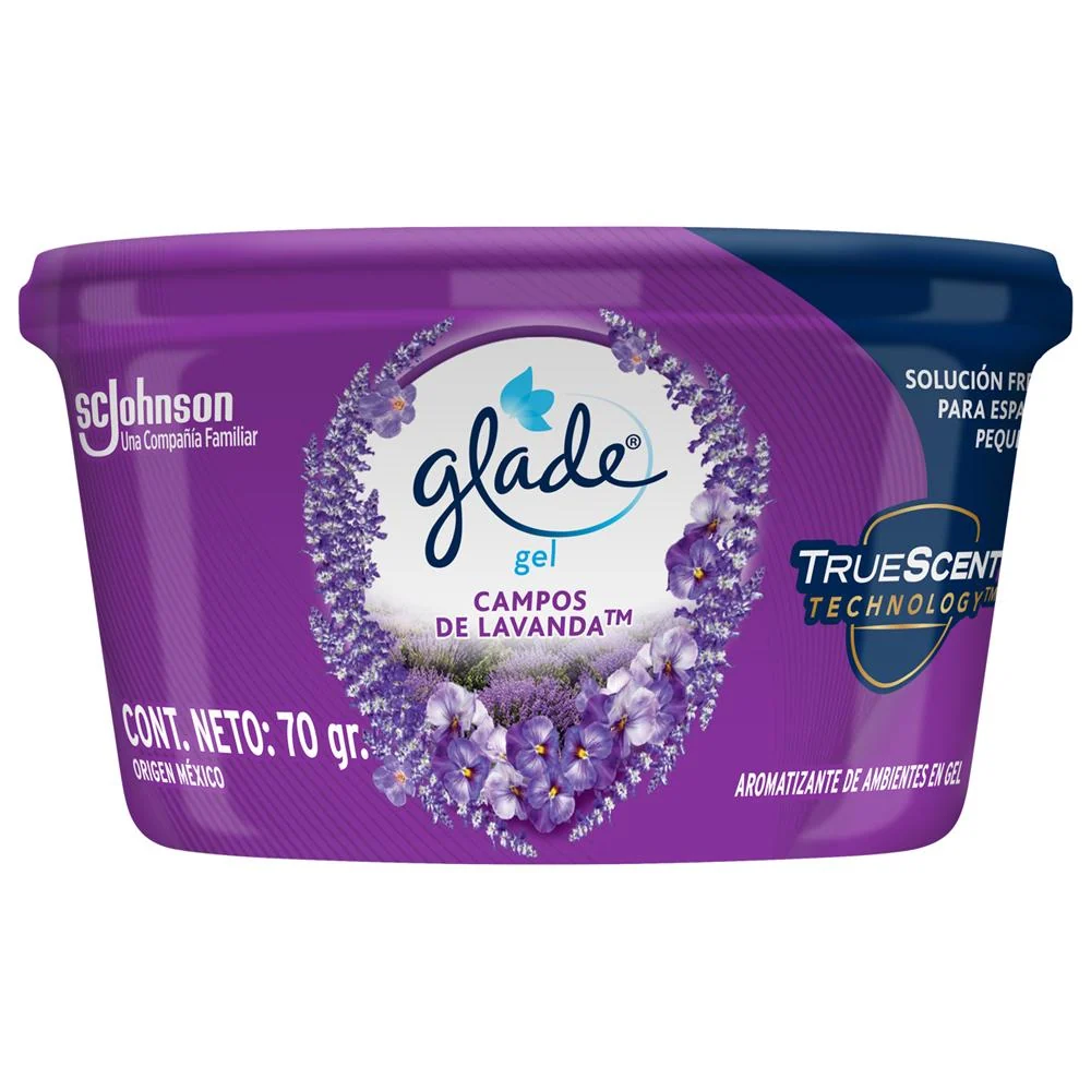 Desodorante Ambiental Mini Gel Lavanda 70 Gr GLADE