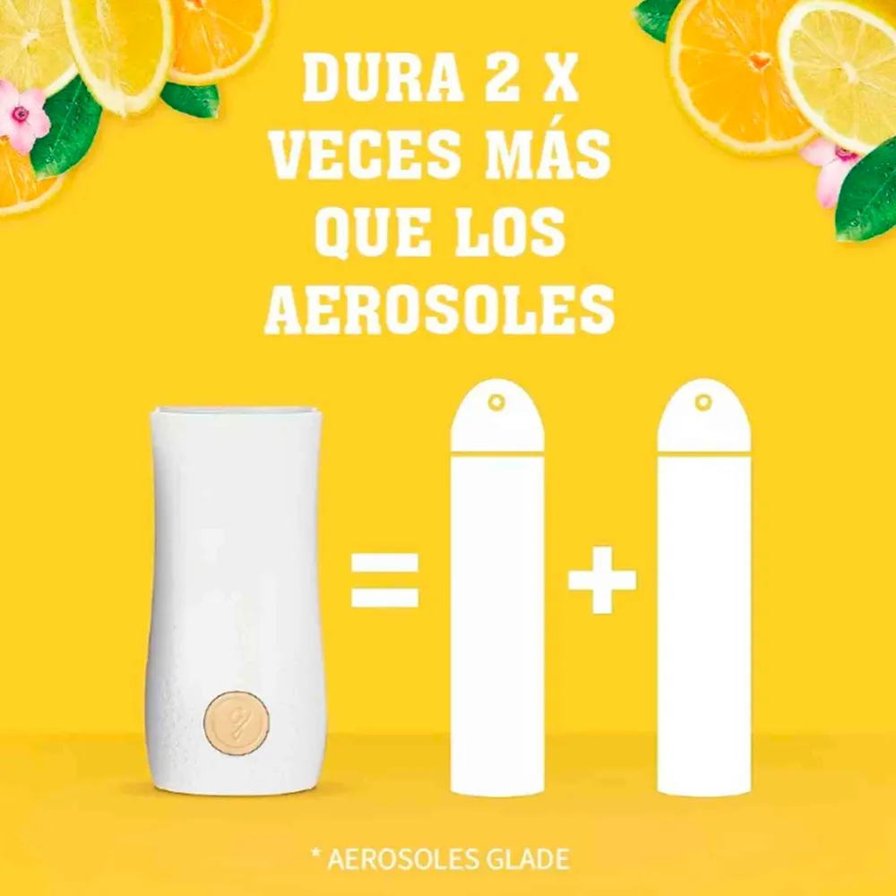 Glade Aromatizante Toque Repuesto Súper Pack x3 Unidades