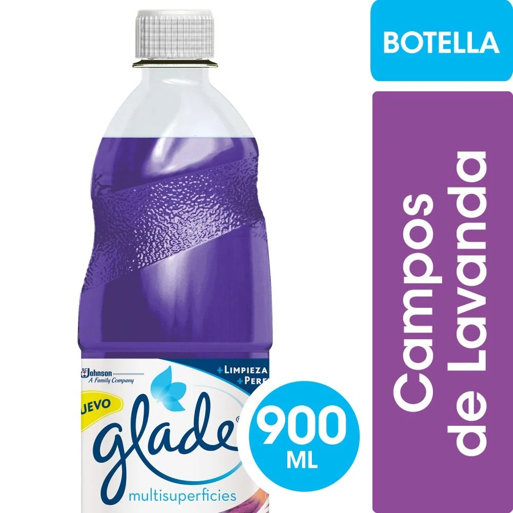 Limpiador Pisos Desinfectante Campos De Lavanda 900 Ml GLADE