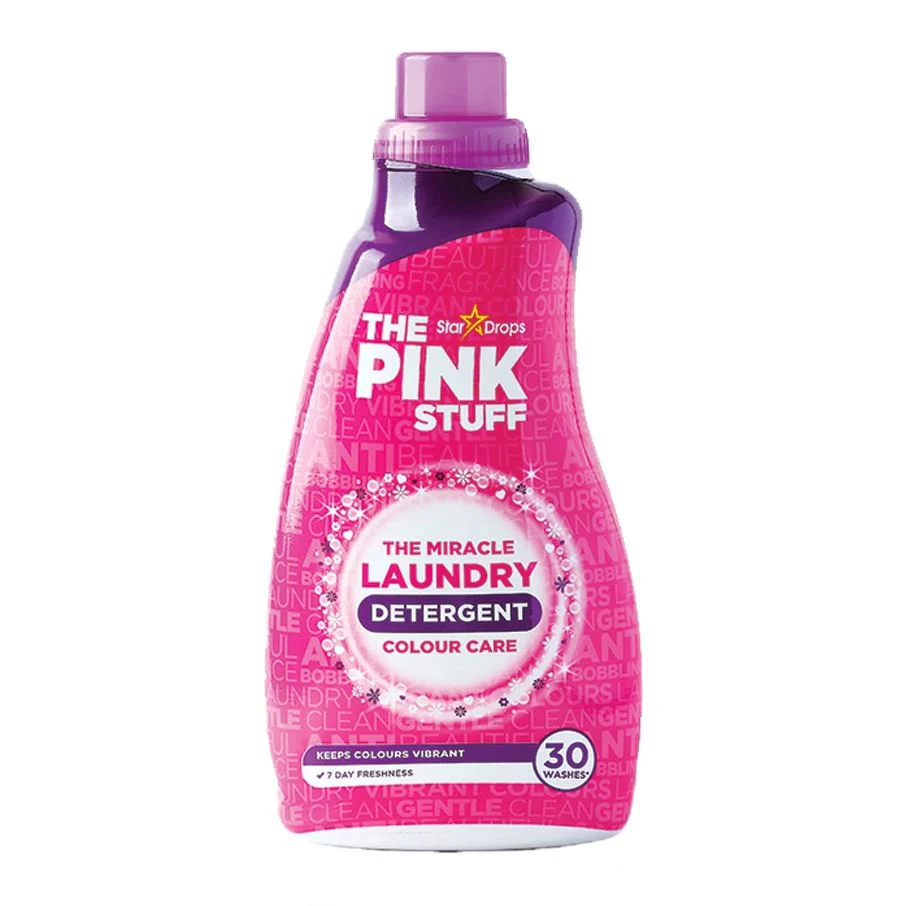 Detergente Liquido Ropa Color Concentrado Pink Stuff 960 ml Grayson