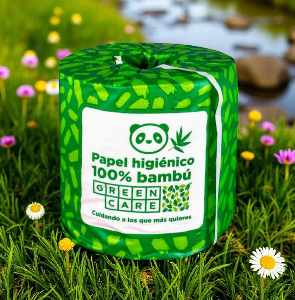 Papel Higiénico Bambú 12 Unidades 4 Capas Greencare