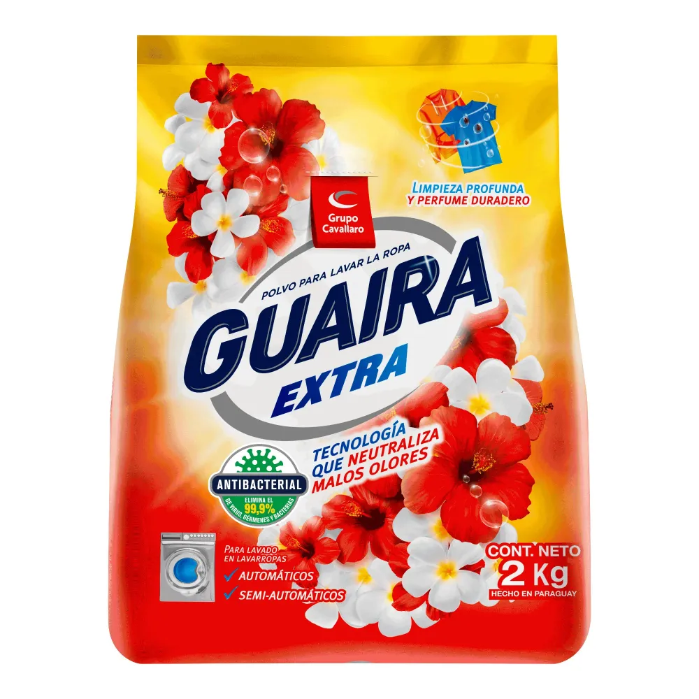 Detergente Guaira Extra X 2 K