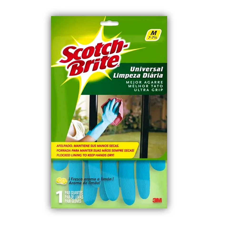 Guante Universal Afelpados MED MARCA SCOTCH BRITE