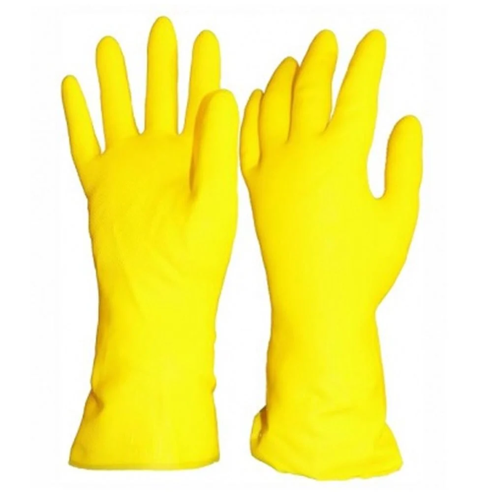 Guante De Látex Amarillo Talla M GUTERBRUDER