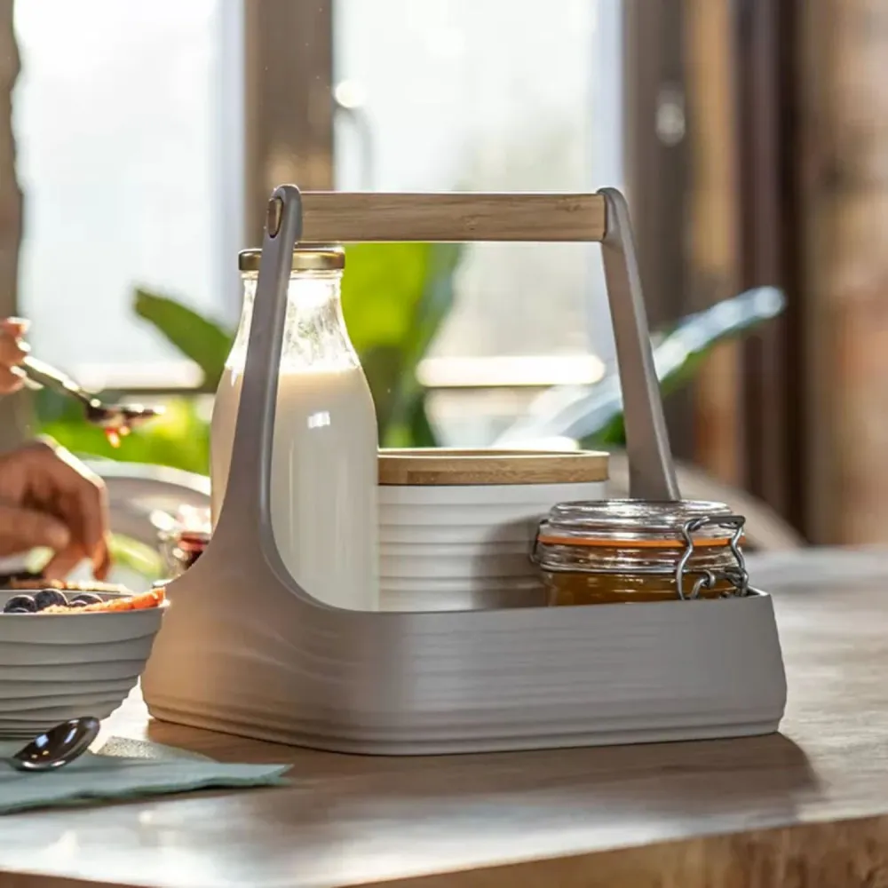 CONTENEDOR CADDY TIERRA BLANCO GUZZINI
